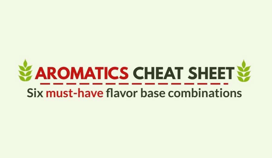 Aromatics Cheat Sheet: 6 Must-Have Flavour Base Combinations - Plyvine ...